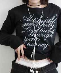 SORUTT（ソルト）の「【 SORUTT / ソルト 】 スクリプトロゴ ロングスリーブトップス #（Tシャツ/カットソー）」