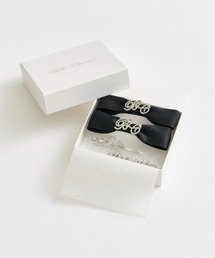 OLIVE des OLIVE（オリーブデオリーブ）の「【Belle Charme】Ribbon Barrette＆ Gloitter Pin Set（バレッタ/ヘアクリップ）」