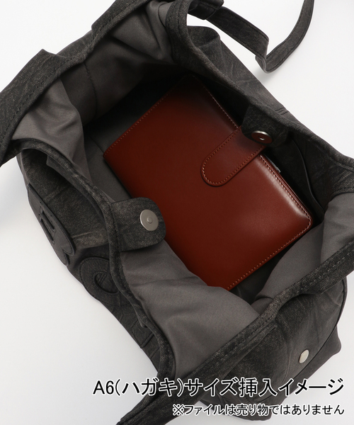 JOINT WORKS（ジョイントワークス）の「Boil Tale/ボイル テール MEGAN BAG(WASHED BLACK)（ショルダーバッグ・レディース・ブラック・FREE）」の8枚目の写真