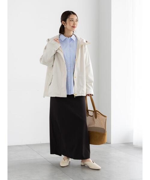Te chichi(テチチ)の「ペプラムシャツ(シャツ/ブラウス・レディース・オフホワイト/ネイビー/サックスブルー・F)」の17枚目の写真