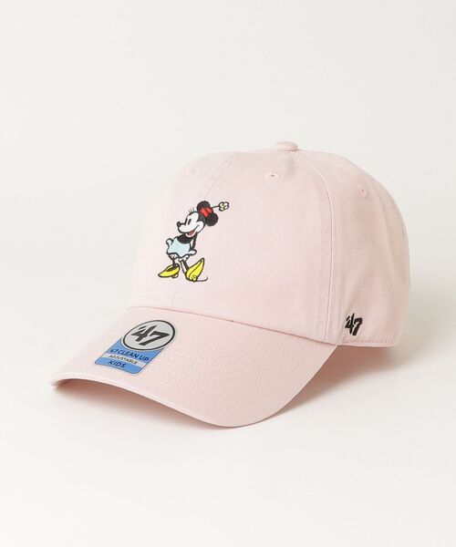 '47（フォーティーセブン）の「【47Brand】Disney ミニーマウス A47 CLEAN UP（キャップ・キッズ・ピンク・ONE SIZE）」の5枚目の写真
