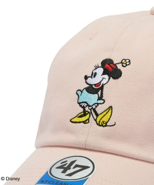 '47（フォーティーセブン）の「【47Brand】Disney ミニーマウス A47 CLEAN UP（キャップ・キッズ・ピンク・ONE SIZE）」の4枚目の写真
