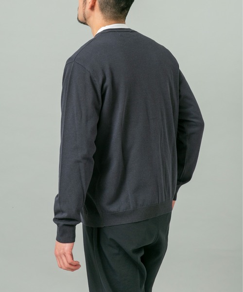 URBAN RESEARCH ROSSO MEN(アーバンリサーチロッソメン)の「シルク混ベーシックカーディガン(カーディガン/ボレロ・メンズ・グレー系その他/ブラウン/ブルー系その他・LARGE/MEDIUM)」の15枚目の写真