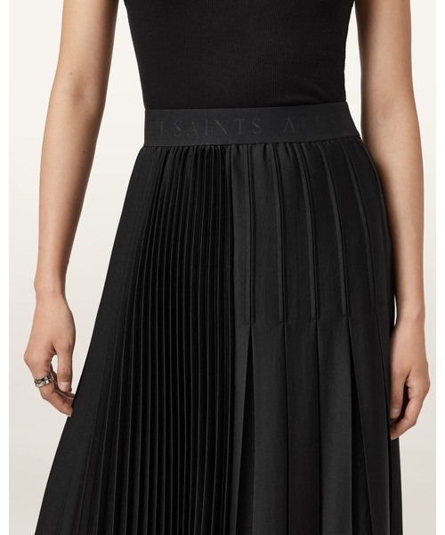 ALLSAINTS（オールセインツ）の「JAX SKIRT | JAX スカート（スカート・レディース・ブラック・4/6/8/10）」の3枚目の写真
