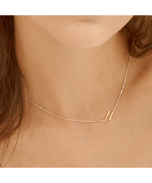 hei initial combi necklace（ネックレス）｜HEI（ヘイ）の