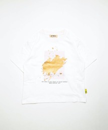 MAKE YOUR DAY（メイクユアデイ）の「フォイルアート半袖Tシャツ■パパサイズ（Tシャツ/カットソー）」