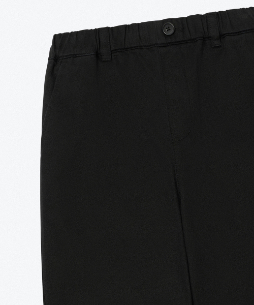 MUSINSA STANDARD KIDS（ムシンサスタンダードキッズ）の「レギュラーフィットバンディングチノパンツ[ブラック]（その他パンツ・レディース・その他・100/110/120/130/140/150/160）」の5枚目の写真