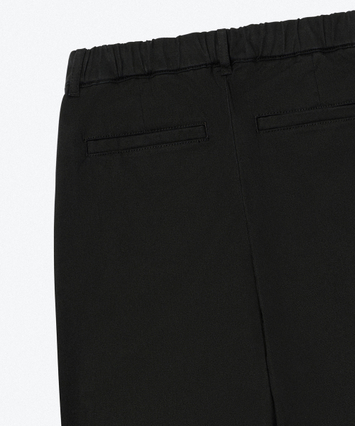 MUSINSA STANDARD KIDS（ムシンサスタンダードキッズ）の「レギュラーフィットバンディングチノパンツ[ブラック]（その他パンツ・レディース・その他・100/110/120/130/140/150/160）」の6枚目の写真