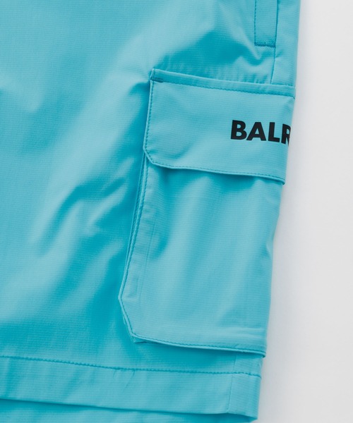 BALR.(ボーラー)の「JP TECH CARGO SHORTS(カーゴパンツ・メンズ・ターコイズブルー/ブラック・SMALL/MEDIUM/LARGE/X-LARGE)」の8枚目の写真