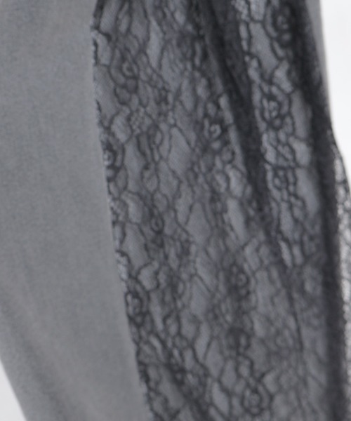 axes femme(アクシーズファム)の「サイドレース×リボンパンツ(その他パンツ・レディース・グレー/ピンク/ケミカルウォッシュ・FREE)」の20枚目の写真