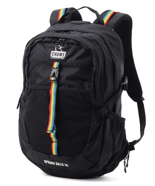 CHUMS（チャムス）の「【CHUMS/チャムス】 Spring Dale 25（バックパック/リュック・レディース・ブラック系その他/ブラック×ホワイト・FREE）」の8枚目の写真