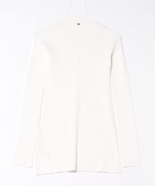 LUDICRUM(ルーディクルム)の「UV Cut summer rib knit cardigan(カーディガン/ボレロ・レディース・オフホワイト/ライトブルー/ブラック・FREE)」の15枚目の写真