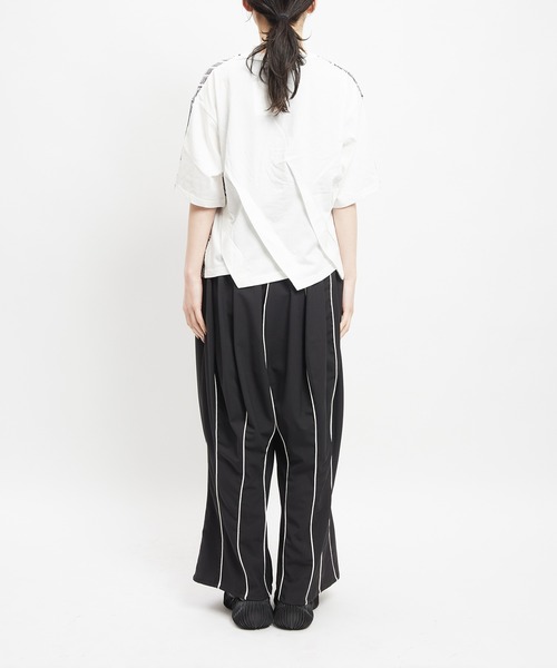 gomme(ゴム)の「チューリップツイルパンツ(その他パンツ・レディース・ブラック・MEDIUM)」の20枚目の写真