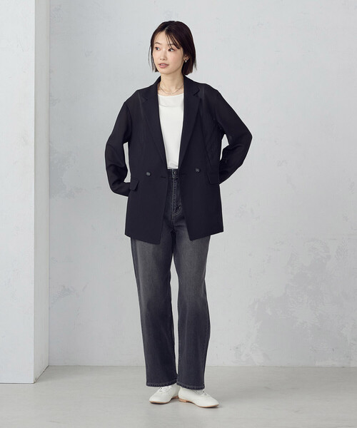 COMME CA ISM(コムサイズム)の「ベーシック タンクトップ(タンクトップ・レディース・ブラック/ホワイト・LARGE/MEDIUM)」の4枚目の写真
