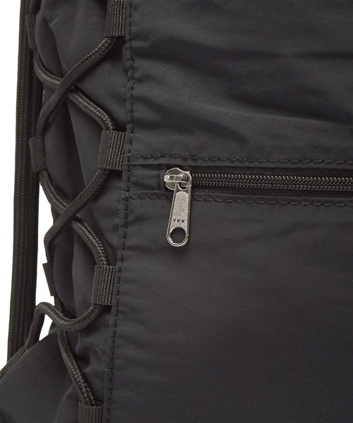 X-girl（エックスガール）の「FACE LABEL KNAPSACK（バックパック/リュック・レディース・ブラック/ベージュ/カモフラージュ・ONE SIZE）」の14枚目の写真