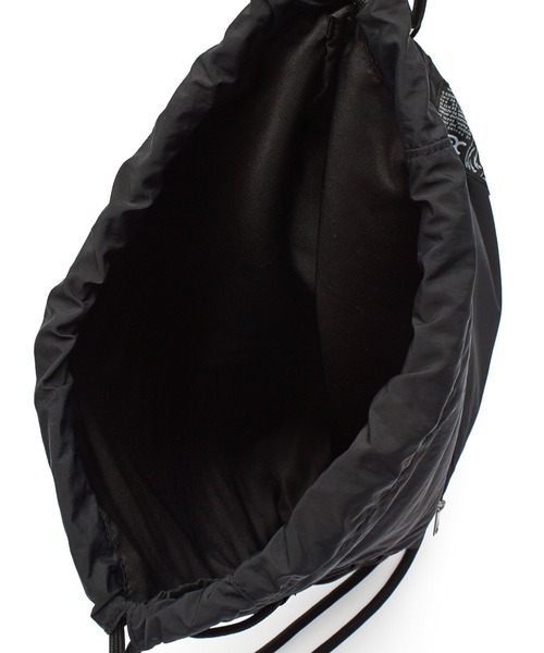 X-girl（エックスガール）の「FACE LABEL KNAPSACK（バックパック/リュック・レディース・ブラック/ベージュ/カモフラージュ・ONE SIZE）」の18枚目の写真