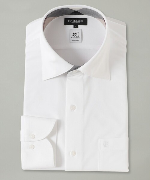 BLACK LABEL CRESTBRIDGE（ブラックレーベル・クレストブリッジ）の「【一部店舗限定】カネマサプレミアムソリッドジャージーセミワイドカラーシャツ（シャツ/ブラウス・メンズ・ブルー/ホワイト・XL/M/L/S）」の9枚目の写真