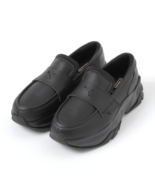 PUMA(プーマ)の「【PUMA(プーマ)】LOAFYR(WOMENS)(ローファー・レディース・オフホワイト/ブラック・LARGE/MEDIUM)」の1枚目の写真