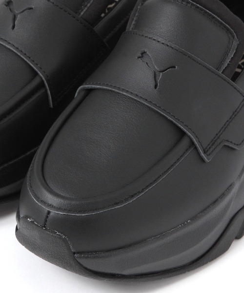 PUMA(プーマ)の「【PUMA(プーマ)】LOAFYR(WOMENS)(ローファー・レディース・オフホワイト/ブラック・LARGE/MEDIUM)」の7枚目の写真