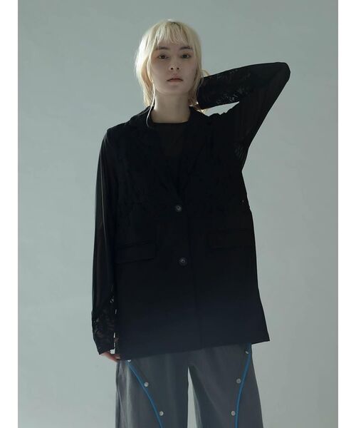 :ETHROF(イーサオブ)の「MULTIWAY LACE JACKET SET(その他アウター・レディース・ブラック・MEDIUM)」の13枚目の写真