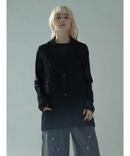 :ETHROF(イーサオブ)の「MULTIWAY LACE JACKET SET(その他アウター・レディース・ブラック・MEDIUM)」の14枚目の写真