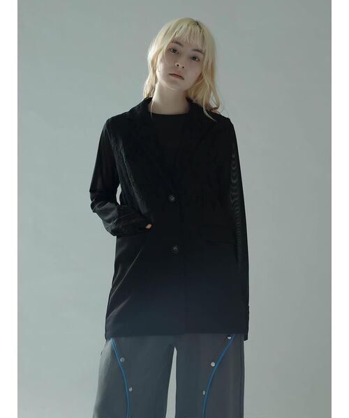 :ETHROF(イーサオブ)の「MULTIWAY LACE JACKET SET(その他アウター・レディース・ブラック・MEDIUM)」の15枚目の写真