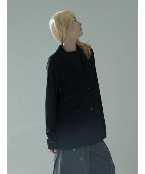 :ETHROF(イーサオブ)の「MULTIWAY LACE JACKET SET(その他アウター・レディース・ブラック・MEDIUM)」の17枚目の写真