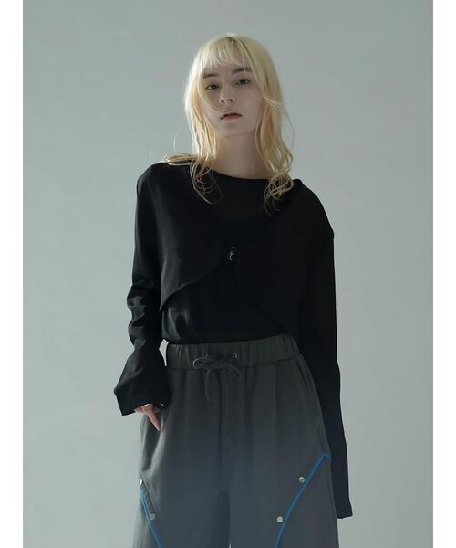 :ETHROF(イーサオブ)の「MULTIWAY LACE JACKET SET(その他アウター・レディース・ブラック・MEDIUM)」の21枚目の写真