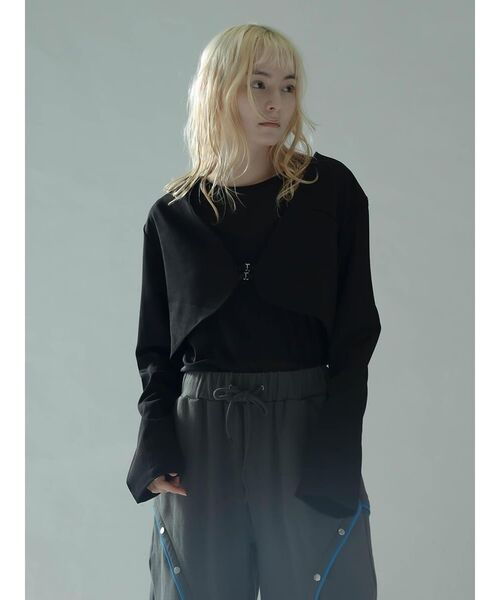 :ETHROF(イーサオブ)の「MULTIWAY LACE JACKET SET(その他アウター・レディース・ブラック・MEDIUM)」の22枚目の写真