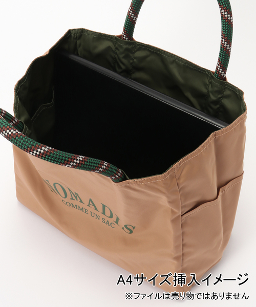 IENA（イエナ）の「NOMADIS/ノマディス SAC2 W/16  バッグ 26SS-N197-0（トートバッグ・レディース・ベージュ/ブラック・FREE）」の8枚目の写真
