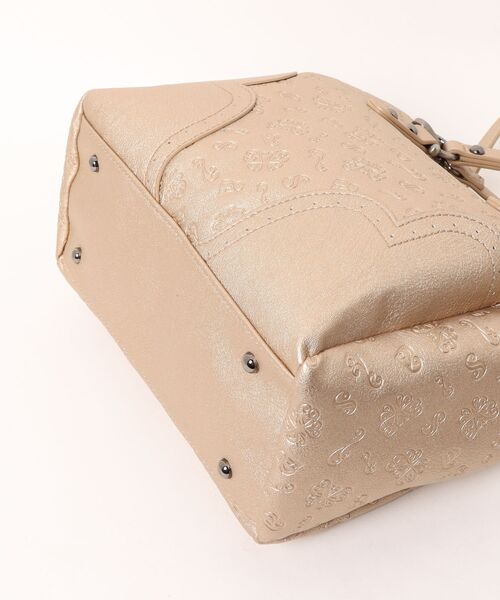 ANNA SUI(アナスイ)の「ノーブル 2way口金ハンドバッグ(ハンドバッグ・レディース・ゴールド/ブラック/ライトグリーン・FREE)」の5枚目の写真