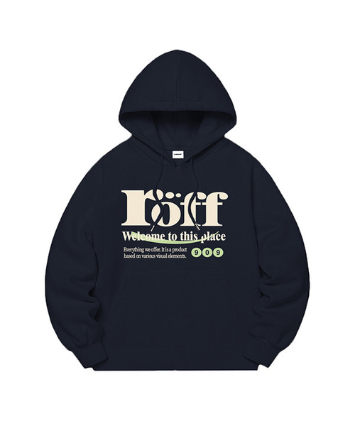 ROEFF TYPE PLAY OVER FIT HOODIE (5color)（パーカー）｜RANDOMOFF