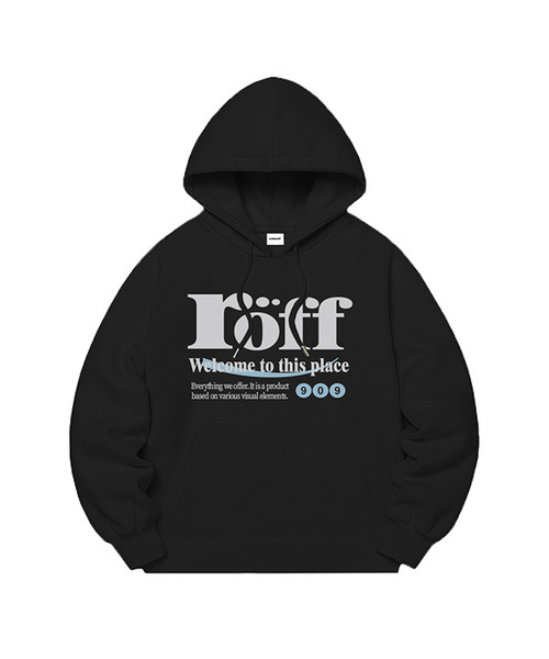 ROEFF TYPE PLAY OVER FIT HOODIE (5color)（パーカー）｜RANDOMOFF