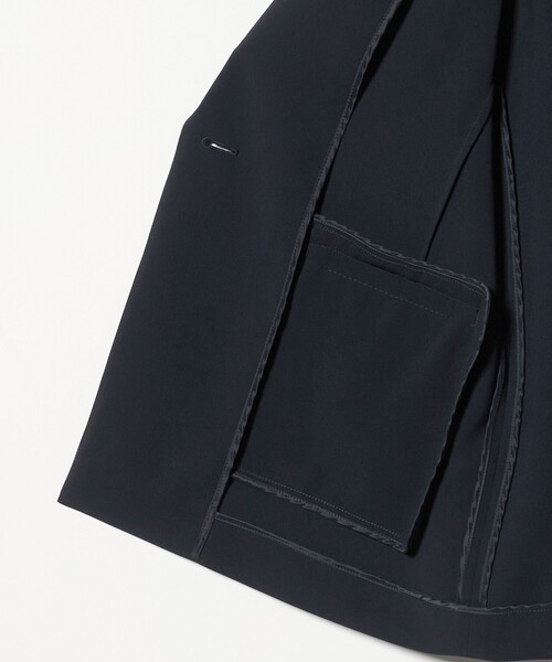 UNITED ARROWS（ユナイテッドアローズ）の「Drapy テーラード ジャケット（テーラードジャケット・レディース・ブラック/ネイビー・38/36）」の9枚目の写真