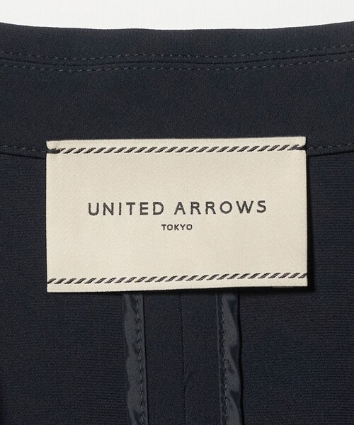 UNITED ARROWS（ユナイテッドアローズ）の「Drapy テーラード ジャケット（テーラードジャケット・レディース・ブラック/ネイビー・38/36）」の14枚目の写真