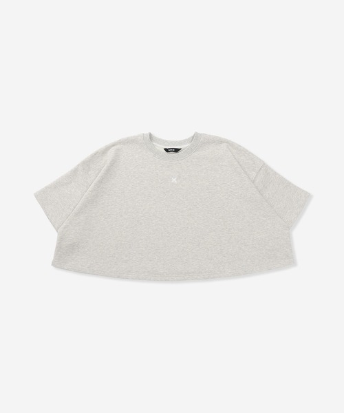 Hurley (ハーレー)の「【Hurley:ハーレー】レディースフレアシルエットスウェット TERRY ICON CRPPD SHORT SLEEVE(スウェット・レディース・ヘザーグレー/ブラック/ブルーグレー・SMALL/MEDIUM/LARGE)」の7枚目の写真