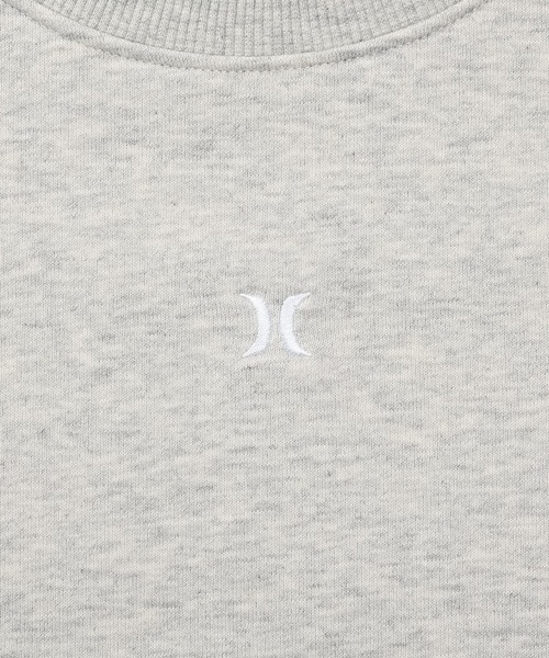 Hurley (ハーレー)の「【Hurley:ハーレー】レディースフレアシルエットスウェット TERRY ICON CRPPD SHORT SLEEVE(スウェット・レディース・ヘザーグレー/ブラック/ブルーグレー・SMALL/MEDIUM/LARGE)」の10枚目の写真