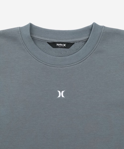Hurley (ハーレー)の「【Hurley:ハーレー】レディースフレアシルエットスウェット TERRY ICON CRPPD SHORT SLEEVE(スウェット・レディース・ヘザーグレー/ブラック/ブルーグレー・SMALL/MEDIUM/LARGE)」の12枚目の写真