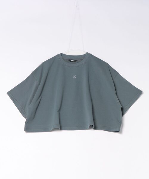 Hurley (ハーレー)の「【Hurley:ハーレー】レディースフレアシルエットスウェット TERRY ICON CRPPD SHORT SLEEVE(スウェット・レディース・ヘザーグレー/ブラック/ブルーグレー・SMALL/MEDIUM/LARGE)」の16枚目の写真