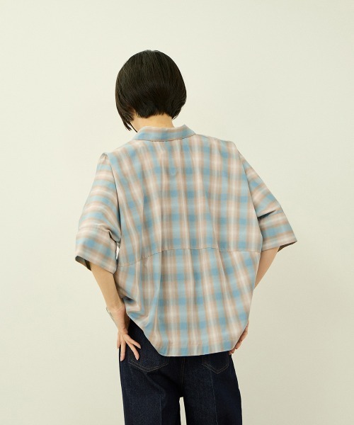 VICKY(ビッキー)の「ブロードチェックシャツ(シャツ/ブラウス・レディース・ブラック系その他/ブルー系その他・M)」の11枚目の写真
