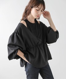 レイヤードスタイルブラウス