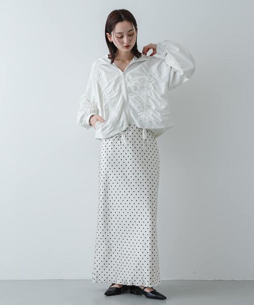 SENSE OF PLACE by URBAN RESEARCH（センスオブプレイスバイアーバンリサーチ）の「シャーリングライトブルゾン（ブルゾン・レディース・ライトブルー/オフホワイト/チャコールグレー・ONE）」の13枚目の写真