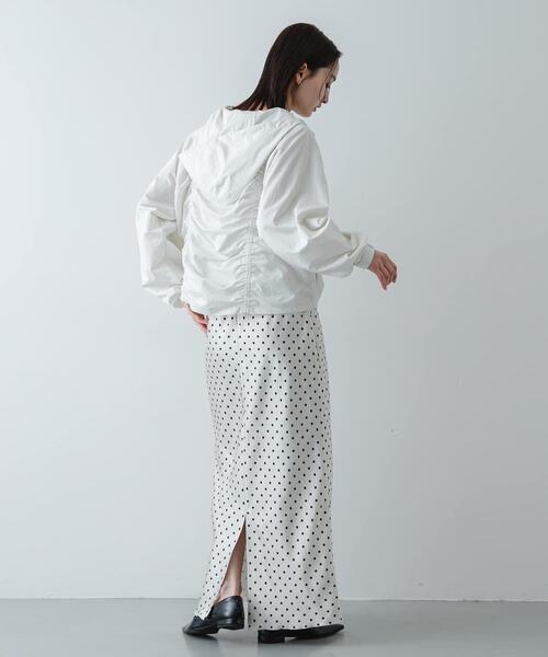 SENSE OF PLACE by URBAN RESEARCH（センスオブプレイスバイアーバンリサーチ）の「シャーリングライトブルゾン（ブルゾン・レディース・ライトブルー/オフホワイト/チャコールグレー・ONE）」の14枚目の写真