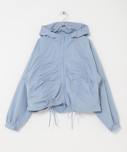 SENSE OF PLACE by URBAN RESEARCH（センスオブプレイスバイアーバンリサーチ）の「シャーリングライトブルゾン（ブルゾン・レディース・ライトブルー/オフホワイト/チャコールグレー・ONE）」の22枚目の写真