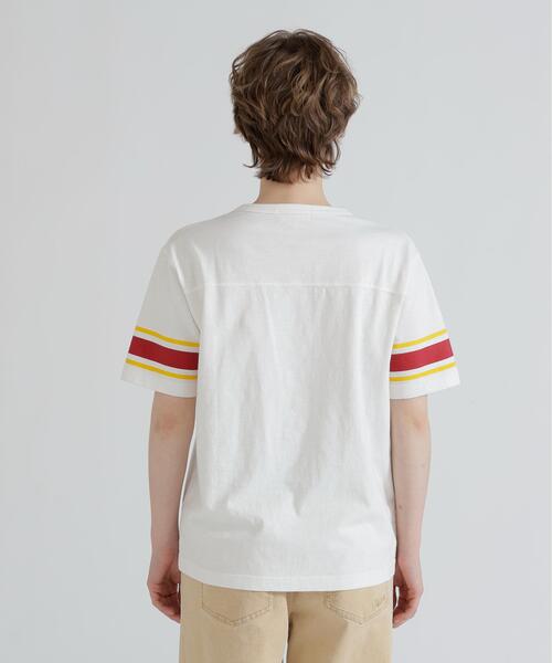 AVIREX(アヴィレックス)の「NUMBERING TOM CAT T-SHIRT(Tシャツ/カットソー・レディース・チャコールグレー/パープル/ホワイト・F)」の9枚目の写真
