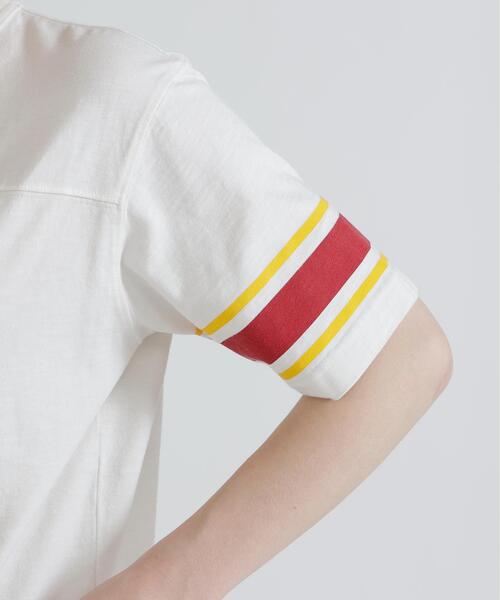 AVIREX(アヴィレックス)の「NUMBERING TOM CAT T-SHIRT(Tシャツ/カットソー・レディース・チャコールグレー/パープル/ホワイト・F)」の11枚目の写真