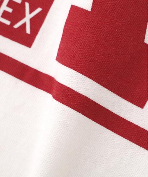 AVIREX(アヴィレックス)の「NUMBERING TOM CAT T-SHIRT(Tシャツ/カットソー・レディース・チャコールグレー/パープル/ホワイト・F)」の14枚目の写真