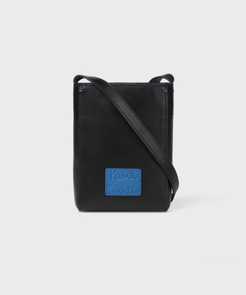 Paul Smith(ポールスミス)の「カラーブロックSS26 ミニショルダーバッグ【553445 N220S】(ショルダーバッグ・メンズ・ブルー/グリーン/オレンジ/ブラック・FREE)」の2枚目の写真
