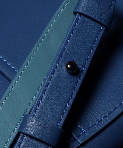 Paul Smith(ポールスミス)の「カラーブロックSS26 ミニショルダーバッグ【553445 N220S】(ショルダーバッグ・メンズ・ブルー/グリーン/オレンジ/ブラック・FREE)」の11枚目の写真