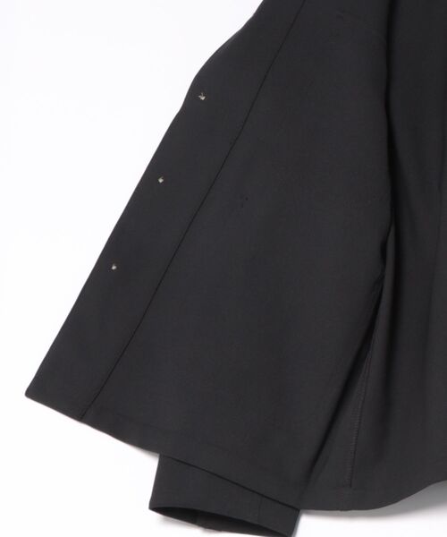 BACK NUMBER(バックナンバー)の「【BACK NUMBER】ダックライクシャツジャケット (軽やか / リラックスシルエット / 機能美 / アメリカンカジュアル)(カバーオール・メンズ・ブラウン/ホワイト/ブラック・M/L/XL/S)」の21枚目の写真